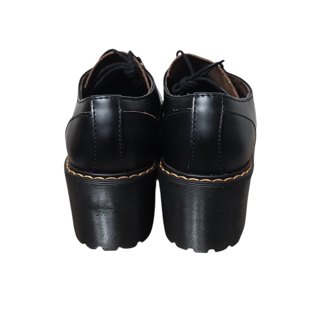 Dr. Martens Leona Lug Sole Platform Shoes Sz 9 - Picture 7 of 13